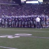 K-State Team leaving field K-State Team leaving field