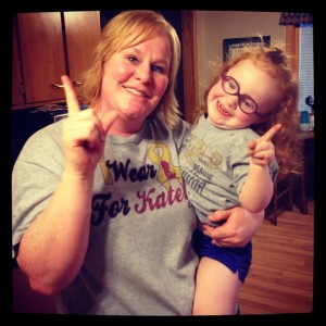 Katelyn 1 year cancer free