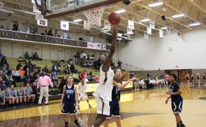 Loysha Morris Colby reverse layup