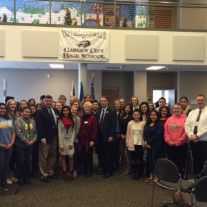 into to service award with colyer