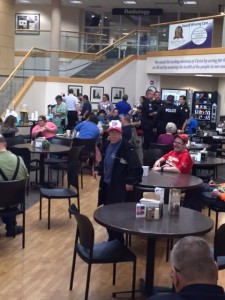 coffee with a cop at hospital