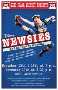 2019 Newsies poster