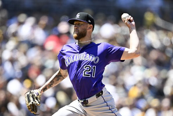 Rockies Padres Baseball