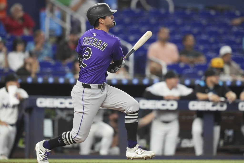 Rockies Marlins Baseball