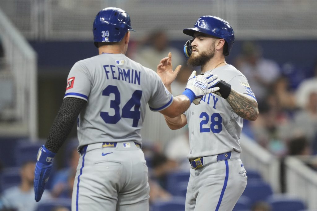 Royals Marlins Baseball