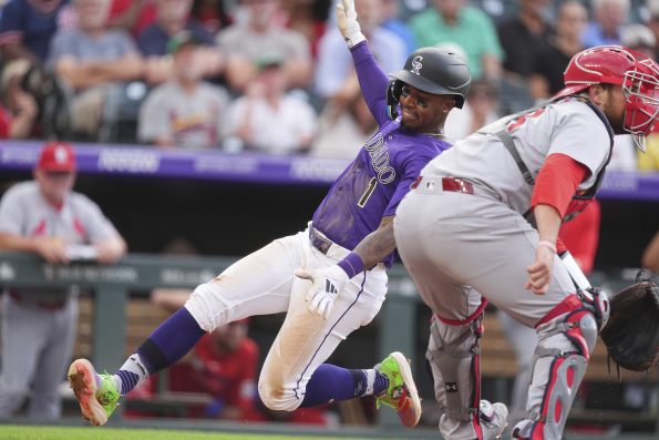 Cardinals Rockies Baseball