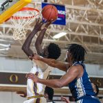 Busters Outlast Indy in Up-Tempo Home Win, 102–91