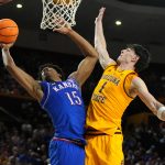 Arizona State beats No. 14 Kansas 70-60 in Hurley’s potential home finale