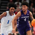AJ Dybantsa scores 40 as No. 10 seed BYU beats Kansas State 105-91 in the Big 12 Tournament