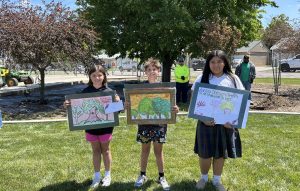 Arbor Day Winners - Aidria, Coen, Sophia