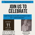 Gertrude Walker Elementary School To Celebrate 50th Anniversary