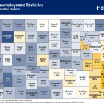 State unemployment rate at 3.9% in February